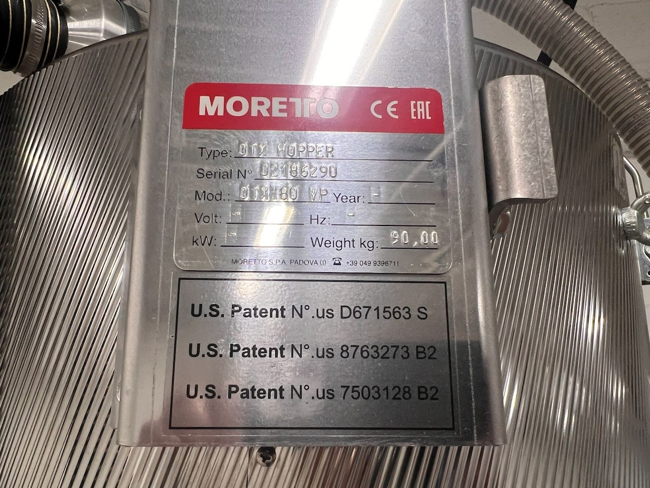 2019 Moretto Hopper 0TX  & 2019 Moretto XD 21  Dehumidifier