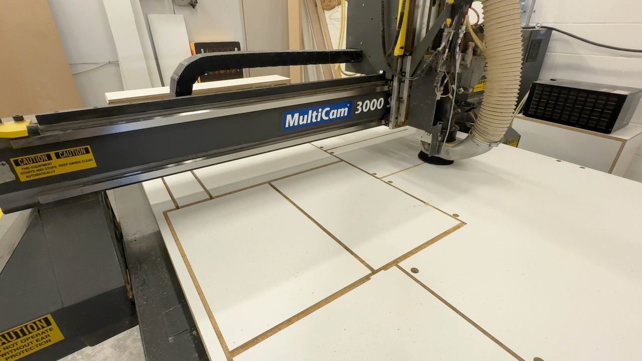 In Today - Multicam 3000 Series - 5 x 10 CNC Router