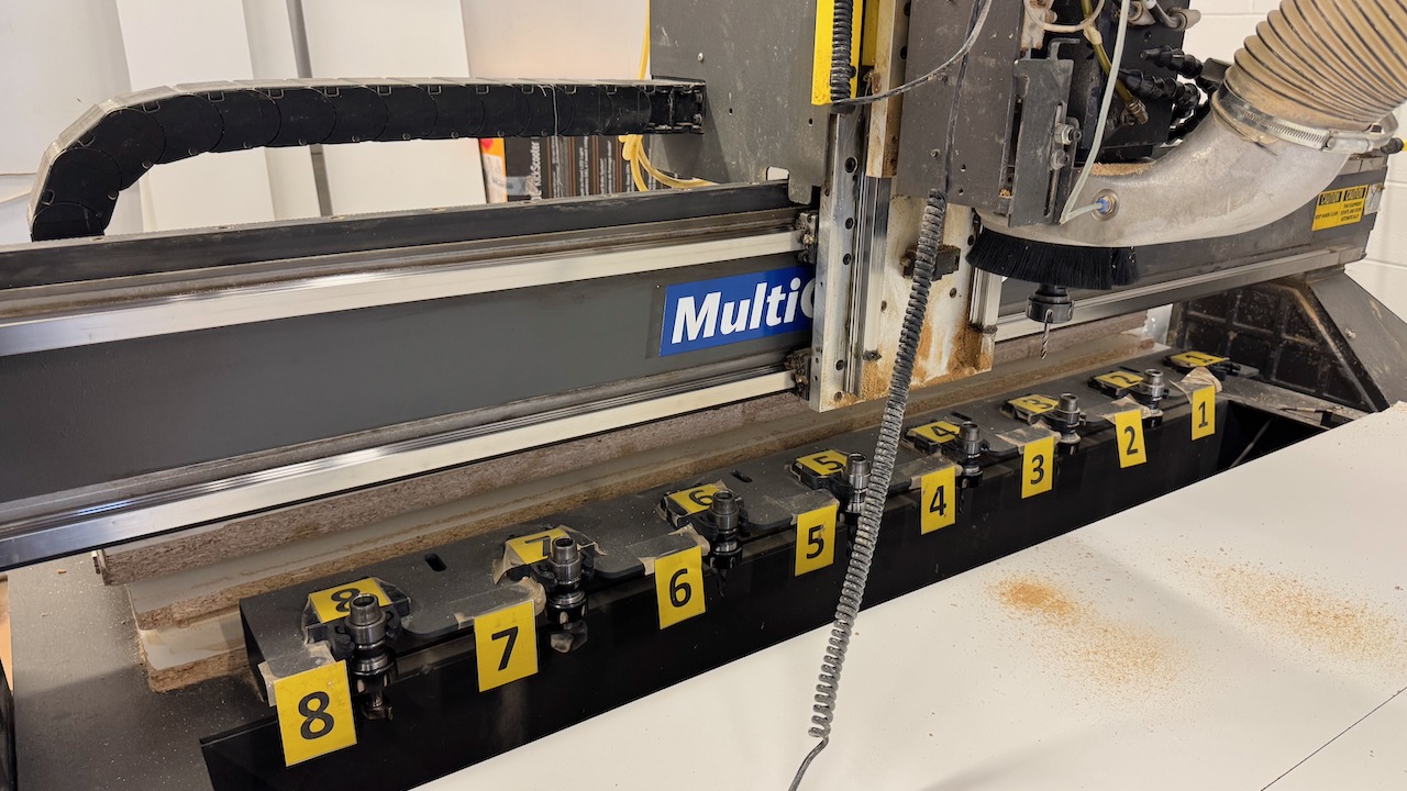 In Today - Multicam 3000 Series - 5 x 10 CNC Router