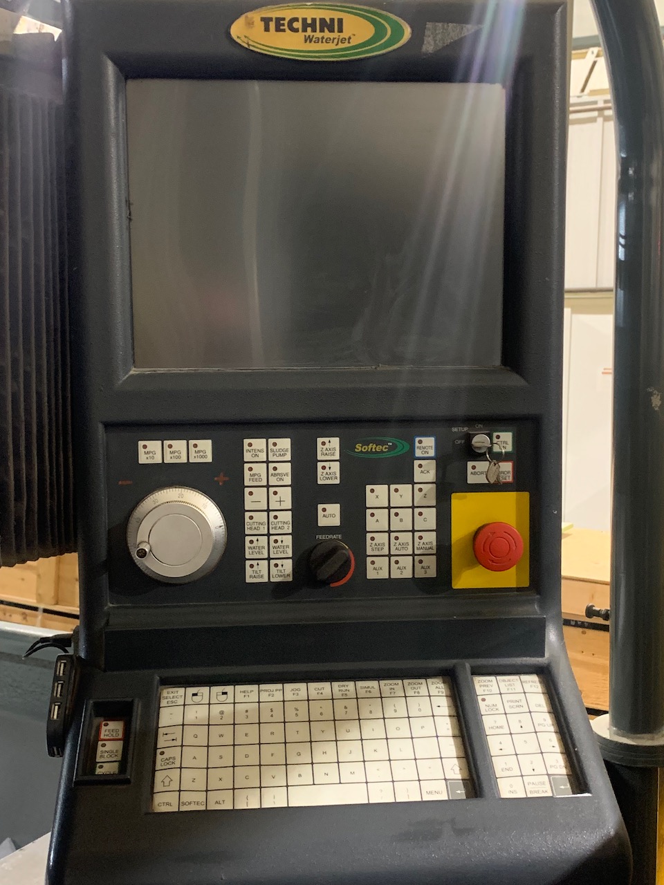 2007 TECHNI INTEC 612 5-AXIS WATERJET $76,500