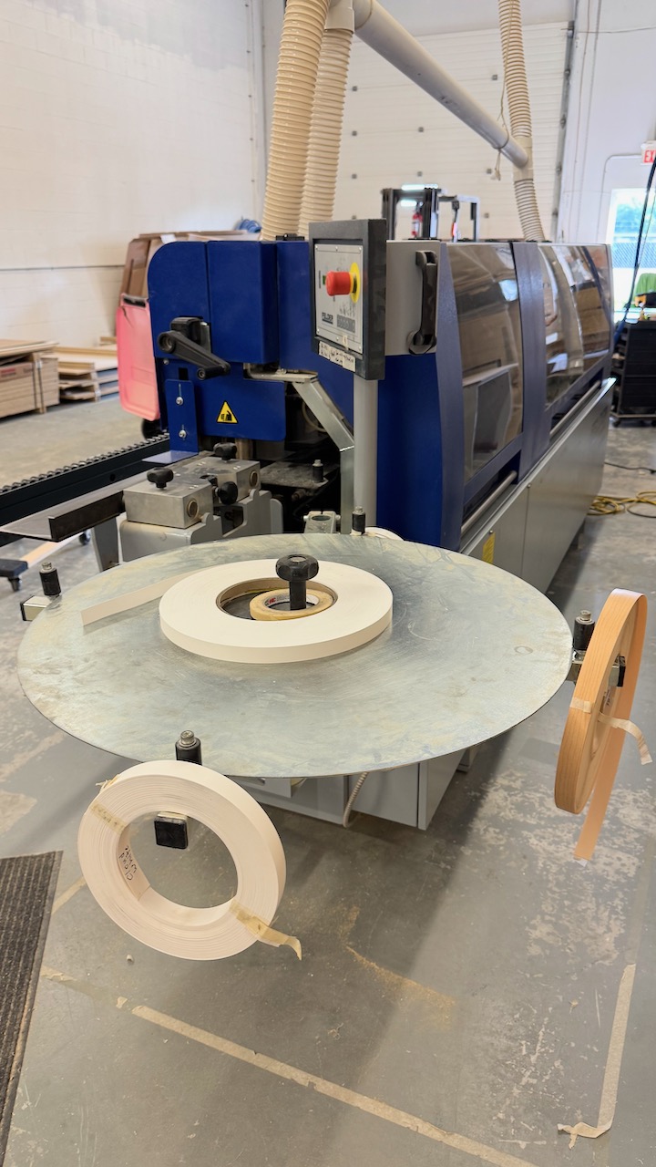 Felder G680 Used Edgebander with pre-milling and corner rounding