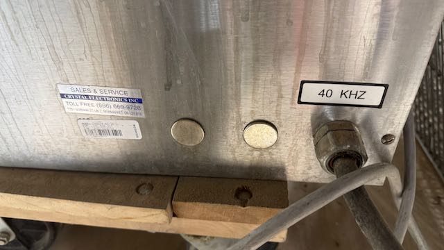 Ultrasonic Cleaning Machine - Branson 8000 $3,500